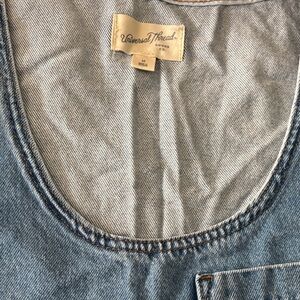 Universal Thread Light Blue Denim Scoop Neck Tank